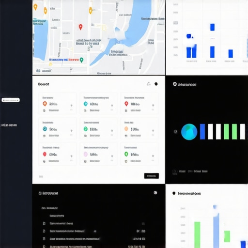 Screenshot of a maps growth software interface displaying analytics and AI insights