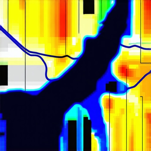 Geospatial Data Visualization for Business Insights Heatmaps and clusters on a map showing customer behavior analysis