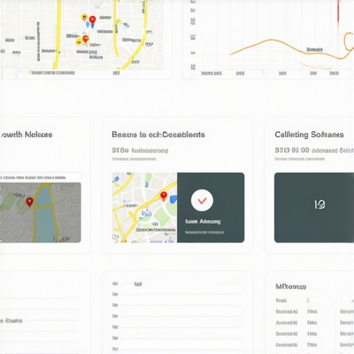 Maps Growth Software Dashboard for Local SEO An SEO dashboard showing analytics and insights for local search optimization