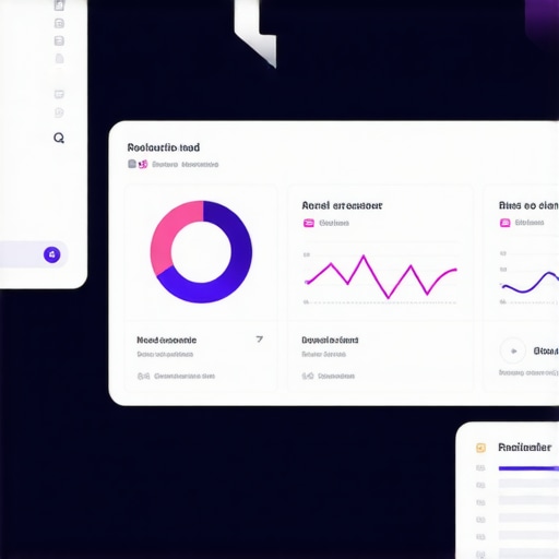 Screenshot of a dashboard displaying local SEO metrics and rankings managed automatically.