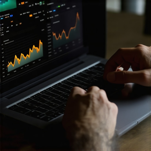 Managing Local SEO Tools for Long-Term Success Person analyzing local search analytics on a laptop screen