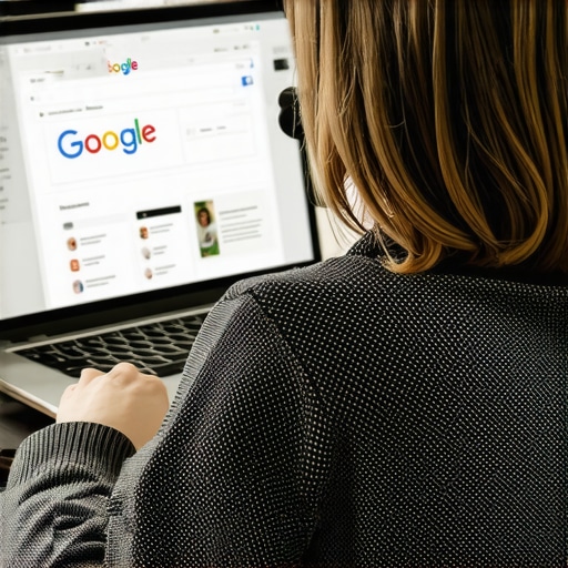 Person using automation software to optimize local business profiles