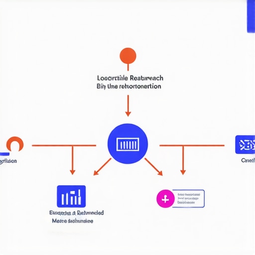 Diagram illustrating steps to maintain and automate local SEO efforts for long-term rankings
