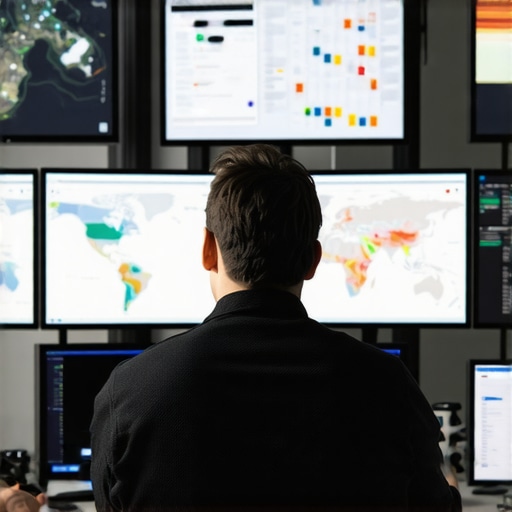 Local SEO management dashboard display.