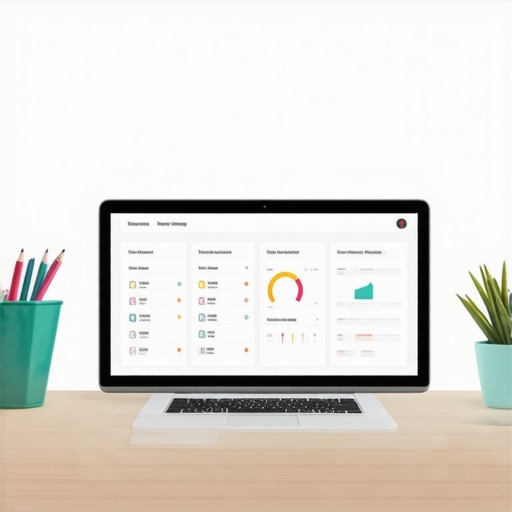 Screenshot of local SEO dashboards with graphs and maps